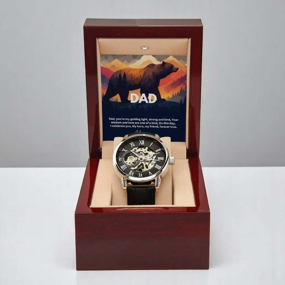 To DAD My Bear  - Beatiful Gift Watch For Dad Birthday's, Christmas, Fathers Day