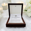 To An Amazing Nanny  - Necklace Gift for Grandmother - Personalised Message Card