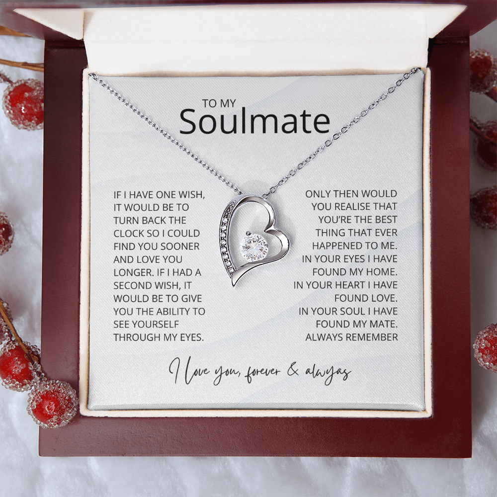To My Soulmate my Alluring Beauty, Valentines Anniversary Gift For Her, Soulmate Gift From Him
