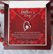 Happy Mothers Day - Choice Of Silver Necklace with Custom Message Card in Beautiful Box - Gift From Son, Daughter - Jewellery Gift For Mum