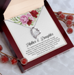 Mother & Daughters Heart Necklace Mother's Day Gift