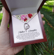 Mother & Daughters Heart Necklace Mother's Day Gift