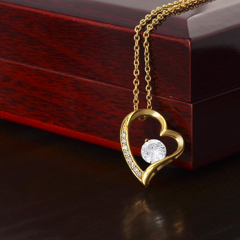 To My Best Friend - Love Heart Necklace Gift Boxed For your Bestie