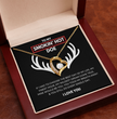 Hunting Themed Gift For Her - Sterling Silver Necklace - Smokin Hot Doe - Personalised  Gift for Wife, Girlfriend