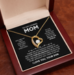 To My Loving Mom - The Perfect Necklace Gift  Set For Your Mother