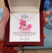 To My Mother Heart Shape Necklace Beautifully Gift Boxed