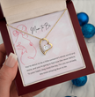 Mum to Be - Necklace Gift for New Mother Personalised Message Card