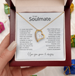 To My Soulmate my Alluring Beauty, Valentines Anniversary Gift For Her, Soulmate Gift From Him