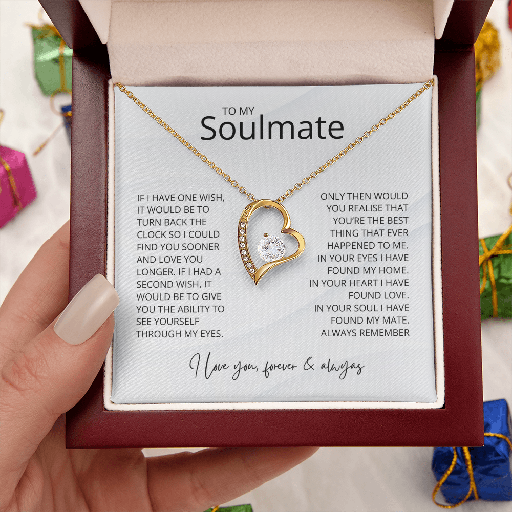 To My Soulmate my Alluring Beauty, Valentines Anniversary Gift For Her, Soulmate Gift From Him