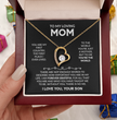 To My Loving Mom - The Perfect Necklace Gift  Set For Your Mother