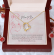 Mum to Be - Necklace Gift for New Mother Personalised Message Card