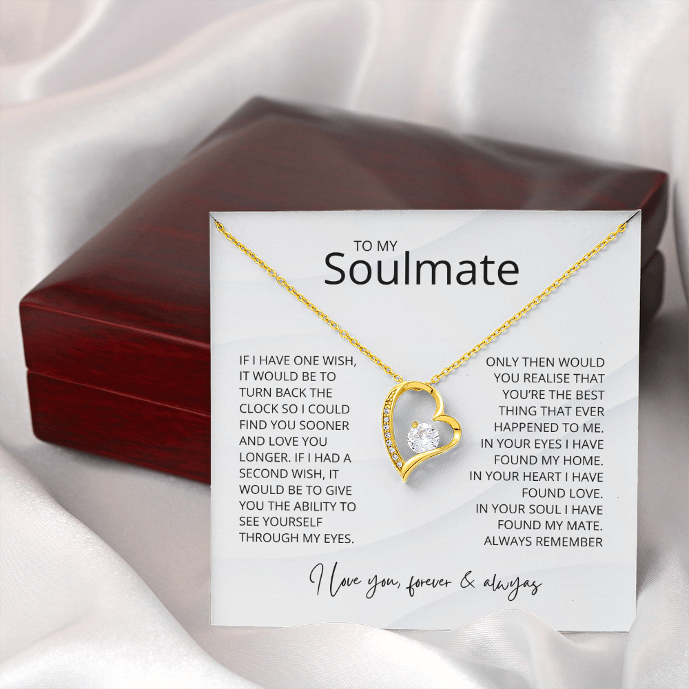 To My Soulmate my Alluring Beauty, Valentines Anniversary Gift For Her, Soulmate Gift From Him