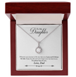 To My Daughter Love Dad - Beautiful Eternal Hope Gift Boxed Necklace