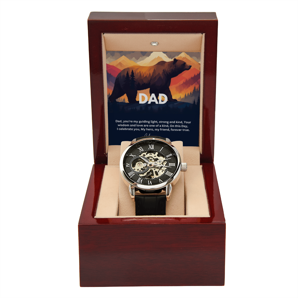 To DAD My Bear  - Beatiful Gift Watch For Dad Birthday's, Christmas, Fathers Day