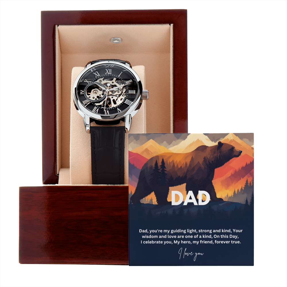 To DAD My Bear  - Beatiful Gift Watch For Dad Birthday's, Christmas, Fathers Day