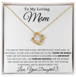 Forever Grateful Daughter Beautiful Necklace Gift For Mom
