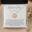 Big Sis & Lil Sis - Silver Necklace Gift Jewellery For Sisters With Personalised Message Card