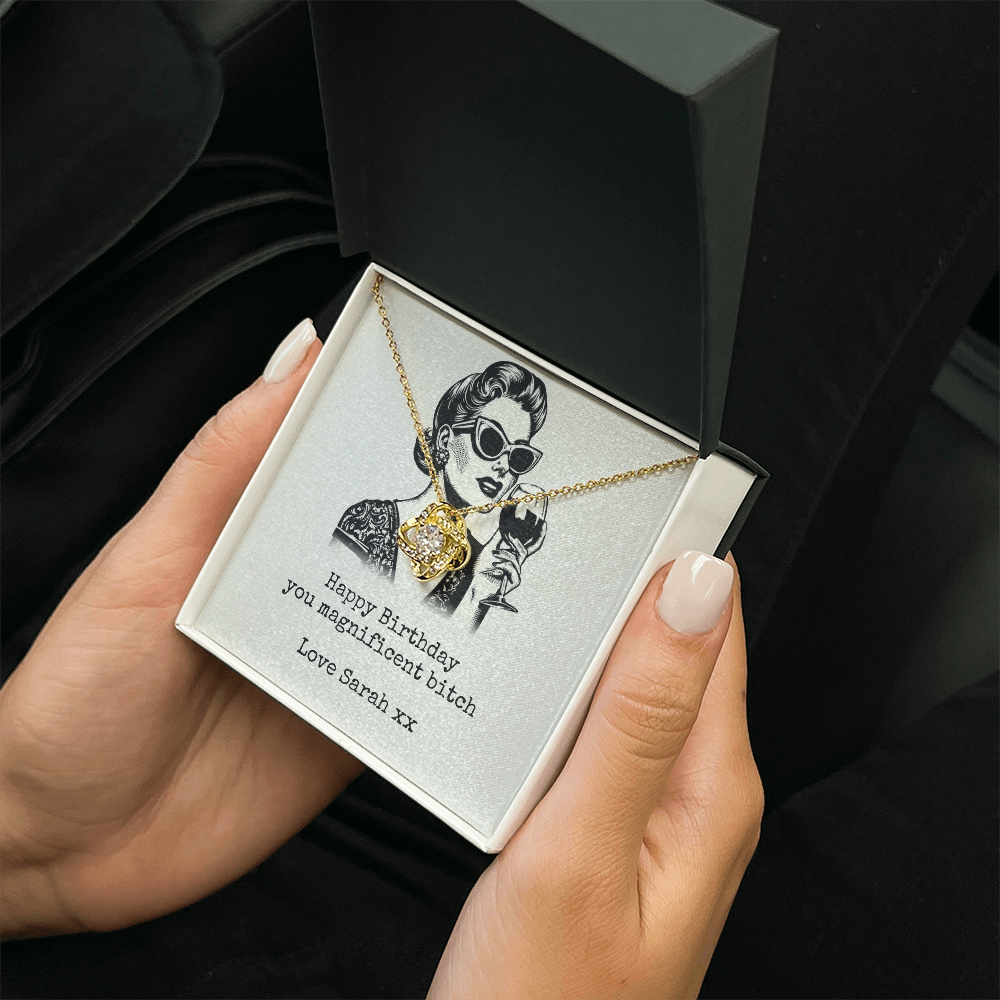 Best Friend Necklace Gift, Funny Bestie Gift for Women