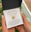 Big Sis & Lil Sis - Silver Necklace Gift Jewellery For Sisters With Personalised Message Card