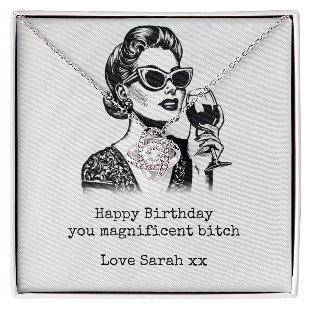 Best Friend Necklace Gift, Funny Bestie Gift for Women