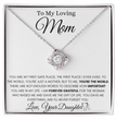 Forever Grateful Daughter Beautiful Necklace Gift For Mom