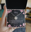 Beautiful Cherry Blossom Themed Gift Necklace For Your Mother