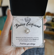 Badass Babe Choice of Silver Necklace with Personalised Message Card - Perfect Gift for Girlfriend
