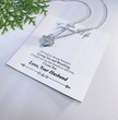To My Gorgeous Wife Beautiful Love Knot Necklace  Gift Boxed From Husband