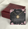 Beautiful Cherry Blossom Themed Gift Necklace For Your Mother
