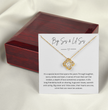 Big Sis & Lil Sis - Silver Necklace Gift Jewellery For Sisters With Personalised Message Card