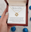 Big Sis & Lil Sis - Silver Necklace Gift Jewellery For Sisters With Personalised Message Card