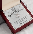 Badass Babe Choice of Silver Necklace with Personalised Message Card - Perfect Gift for Girlfriend