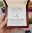 Big Sis & Lil Sis - Silver Necklace Gift Jewellery For Sisters With Personalised Message Card