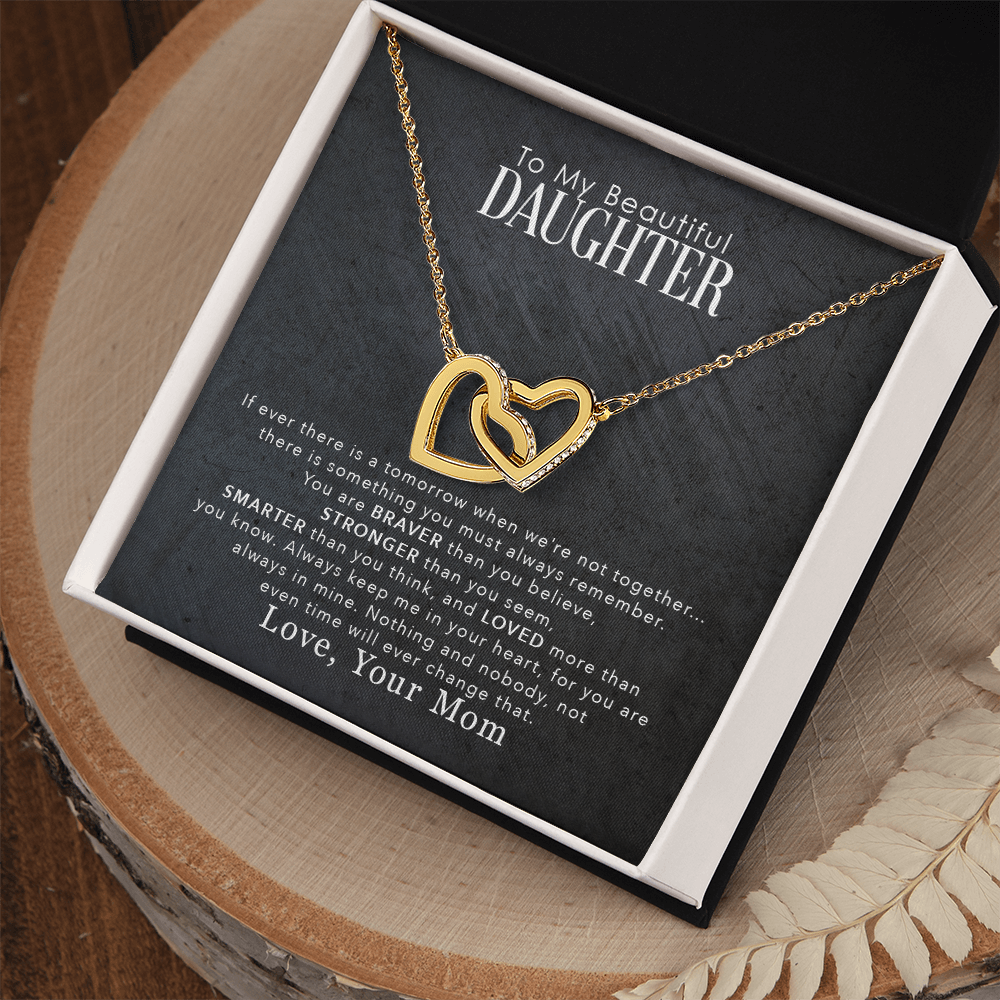 To My Beautiful Daughter - Jewelry Necklace Gift From Mom