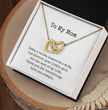 To My Mom Necklace, Wedding Gift for Mum, Mother of the Bride Gift, Family Bond Necklace, Sentimental Gift for Mum