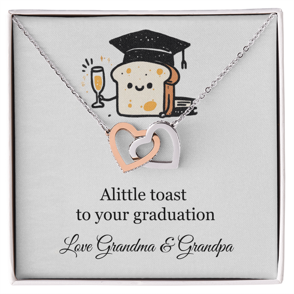 Funny Personalised Graduation Gift Necklace  – Gift for Daughter, Granddaughter - Graduation Present