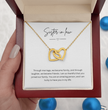 Gift For Sister-In-Law - Beautiful Silver Necklace - Personalised Message Card