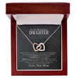 To My Beautiful Daughter - Jewelry Necklace Gift From Mom