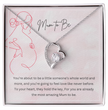 Mum to Be - Necklace Gift for New Mother Personalised Message Card