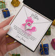 To My Mother Heart Shape Necklace Beautifully Gift Boxed
