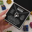 To My Loving Mom - The Perfect Necklace Gift  Set For Your Mother