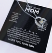 To My Loving Mom - The Perfect Necklace Gift  Set For Your Mother