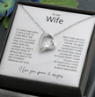 To My Wife My Alluring Beauty, Valentines Anniversary Gift For Her, Gift From Him