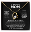 To My Loving Mom - The Perfect Necklace Gift  Set For Your Mother