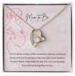 Mum to Be - Necklace Gift for New Mother Personalised Message Card