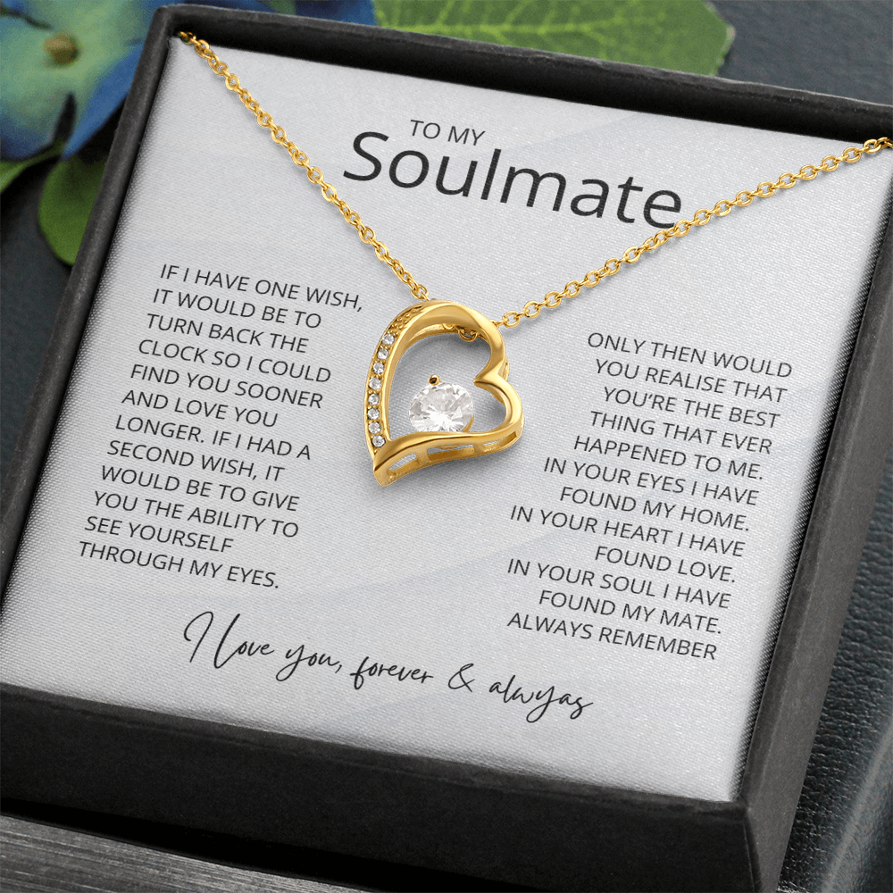 To My Soulmate my Alluring Beauty, Valentines Anniversary Gift For Her, Soulmate Gift From Him