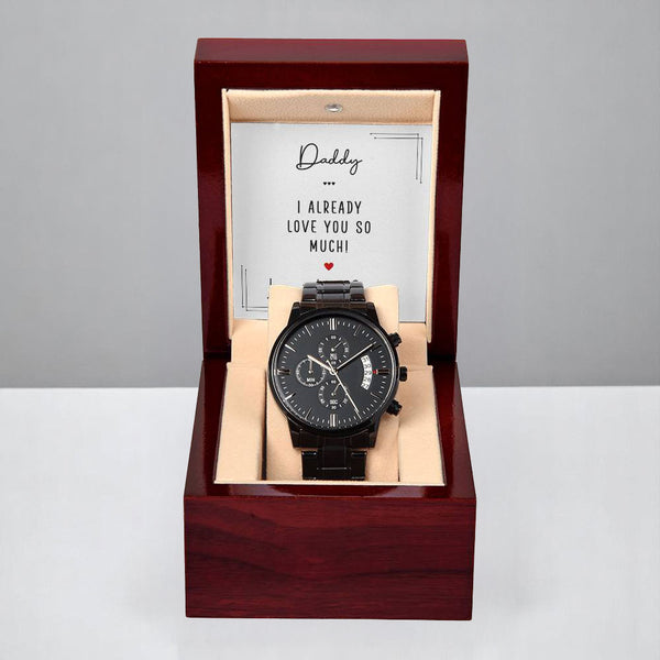 Dad to be Gift Watch Personalized - From The Bump