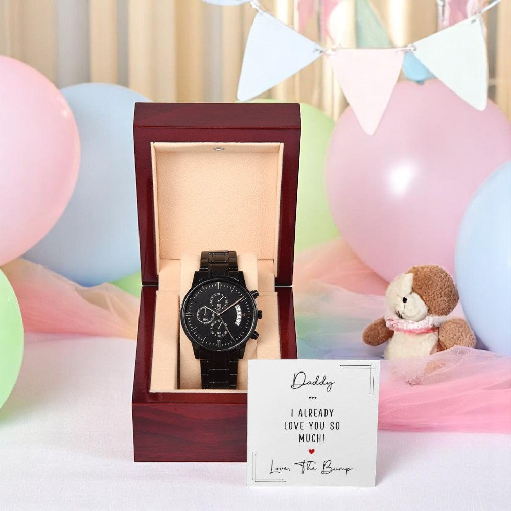 Dad to be Gift Watch Personalized - From The Bump