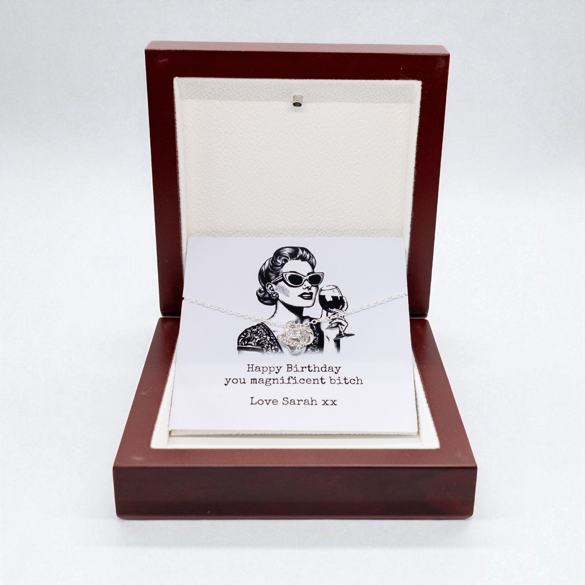 Best Friend Necklace Gift, Funny Bestie Gift for Women