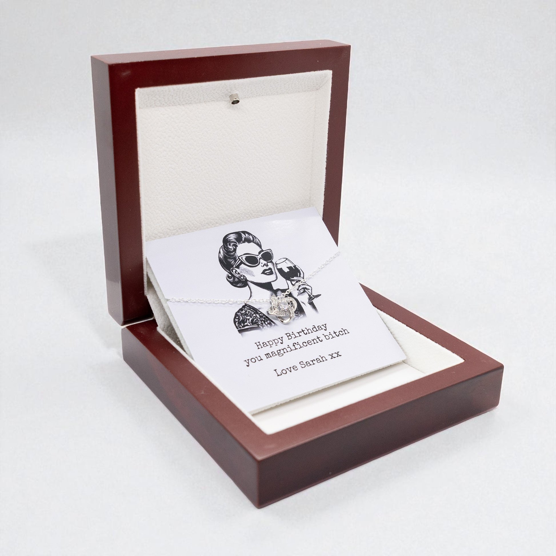 Best Friend Necklace Gift, Funny Bestie Gift for Women